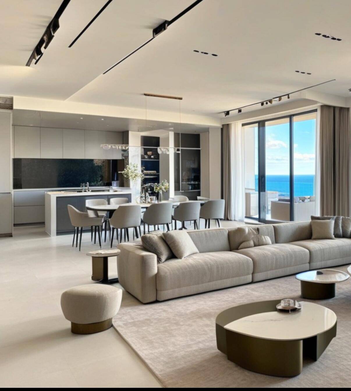 SOLIMAR apartment open kitchen and living