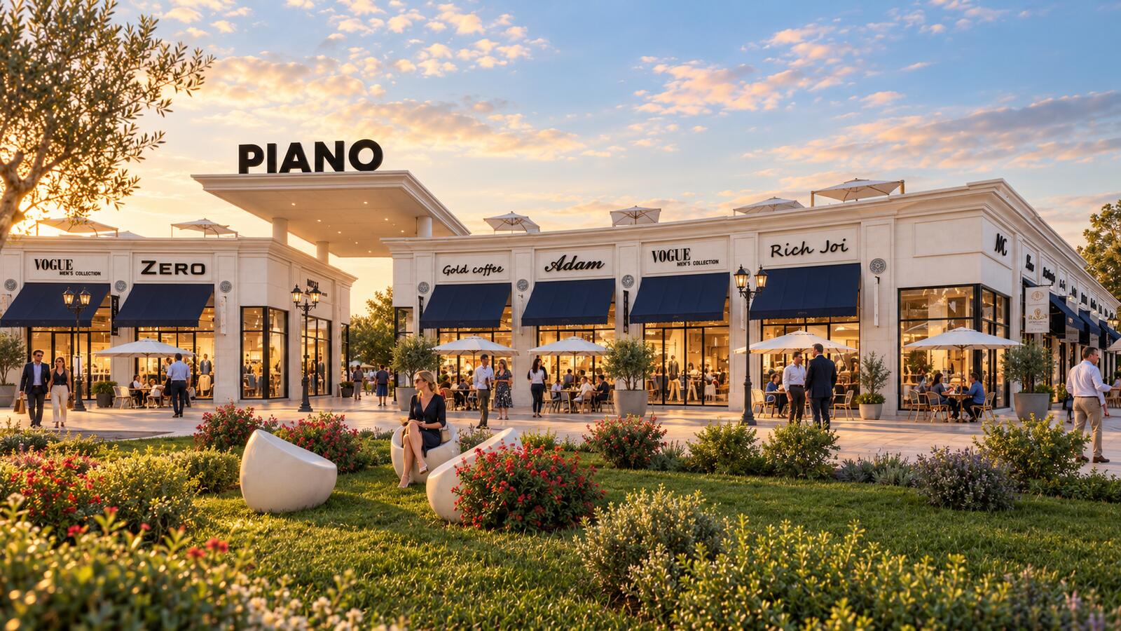 PIANO boutique shopping and dining